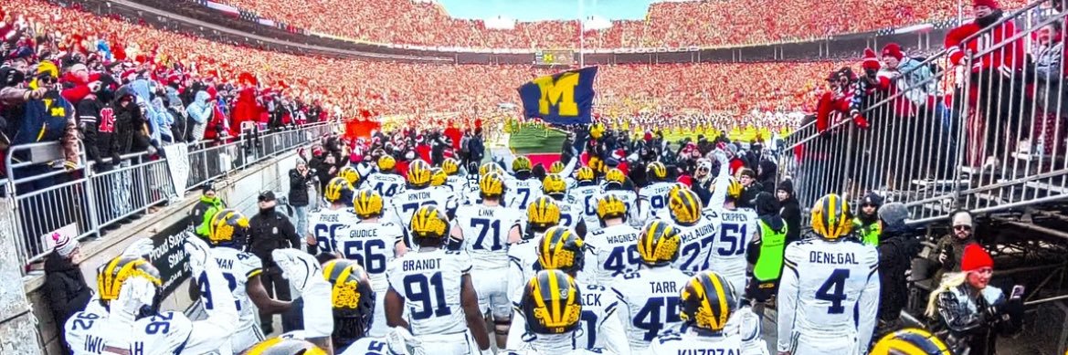 go Blue banner