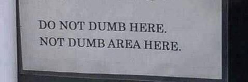 I’m appalled. banner