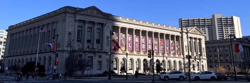 The Free Library of Philadelphia Foundation banner
