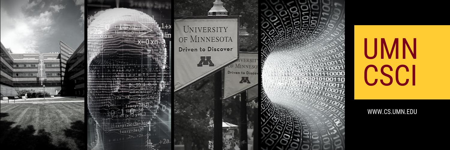 UMN Computer Science & Engineering banner