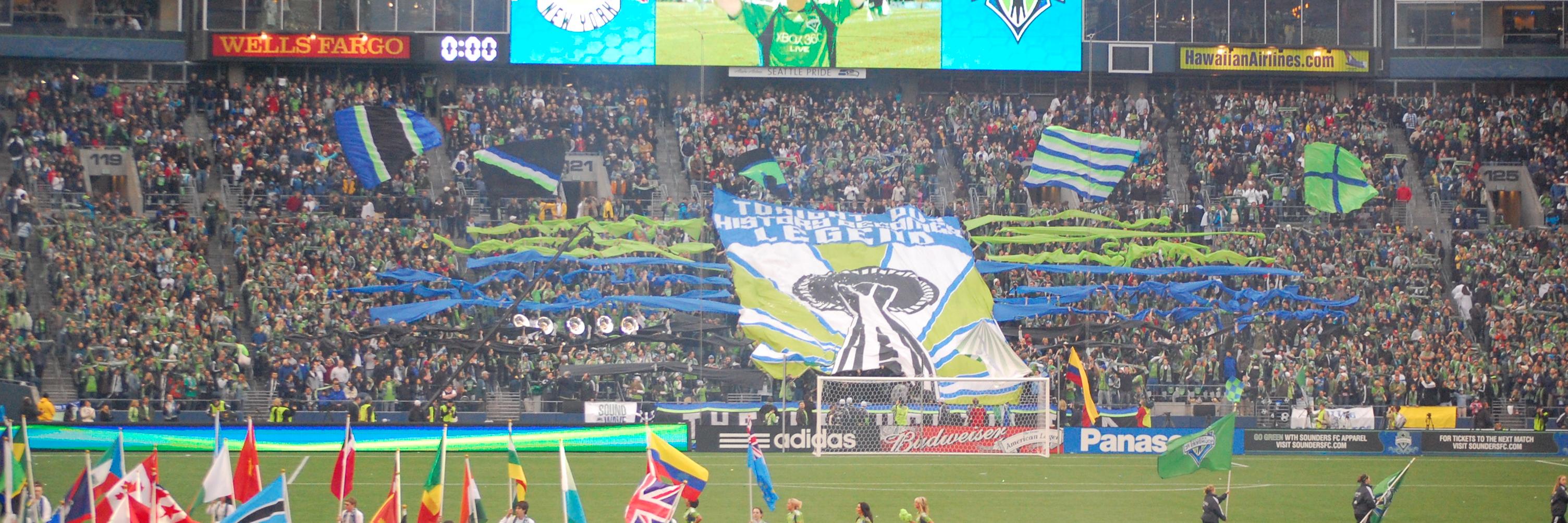 Sounders Fans banner