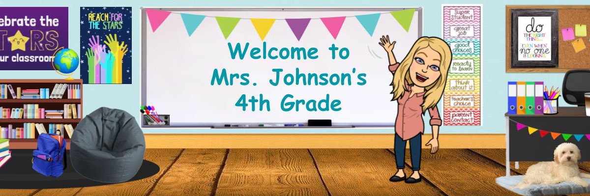 Mrs. Johnson banner