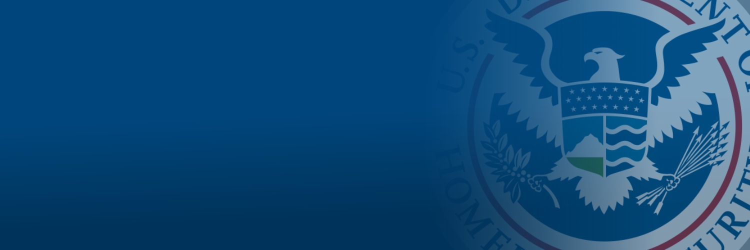 U.S. Immigration and Customs Enforcement's banner