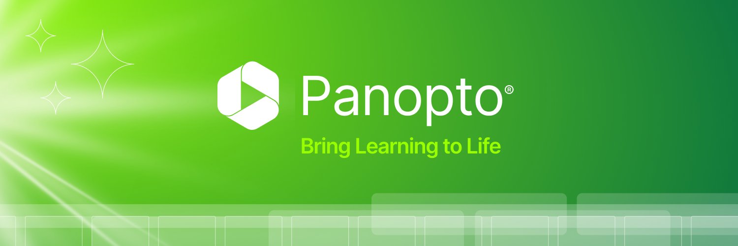 Panopto's profile banner image