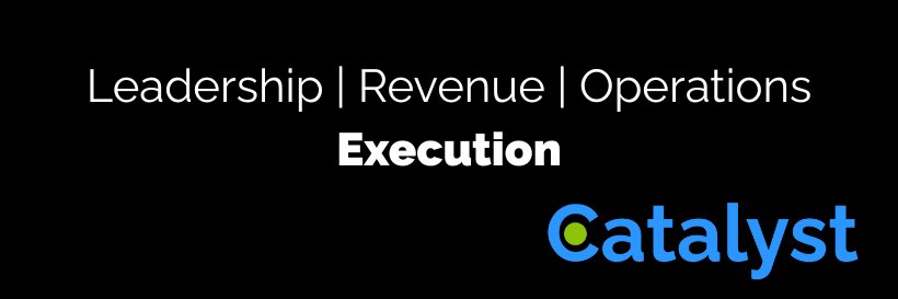 Catalyst | Engineering #Sales #Ops 📈 #Leadership banner