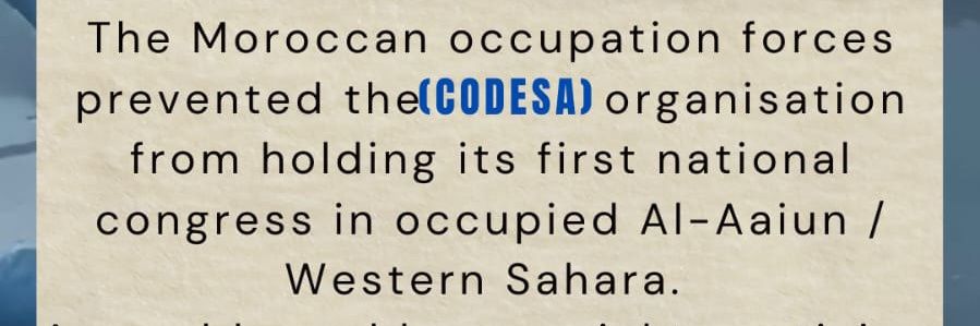 CODESA's banner