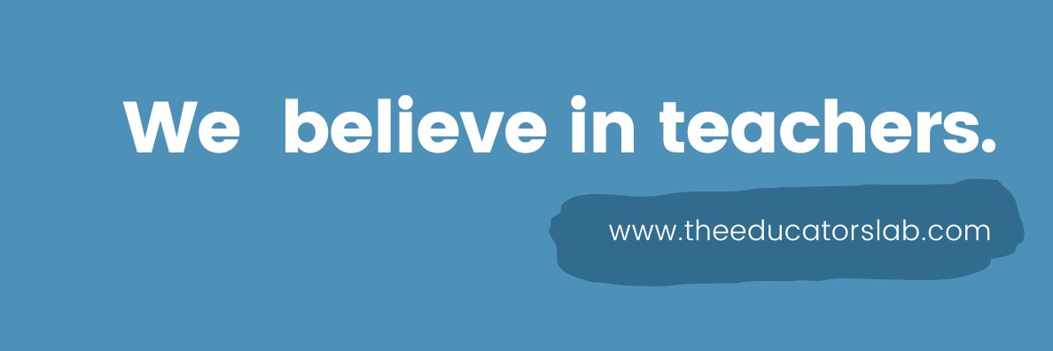 The Educators' Lab banner