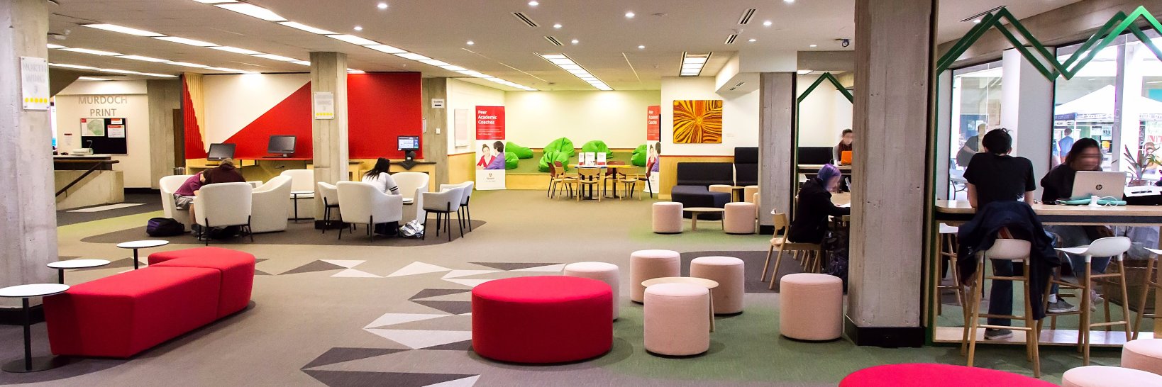 Murdoch Uni Library banner