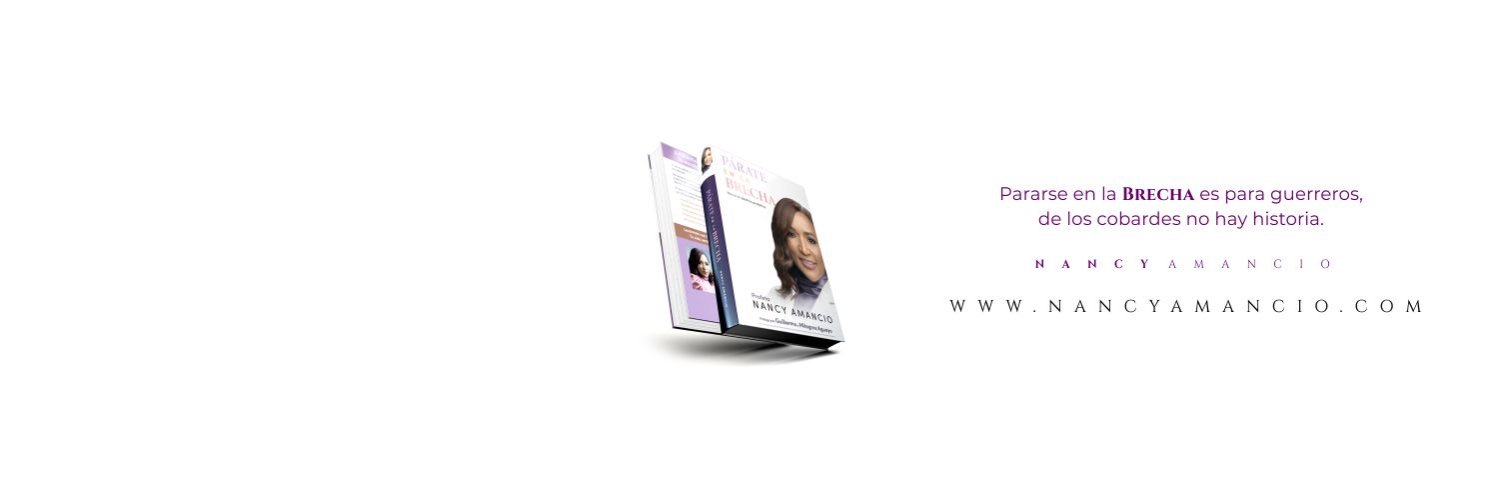 Nancy Amancio banner