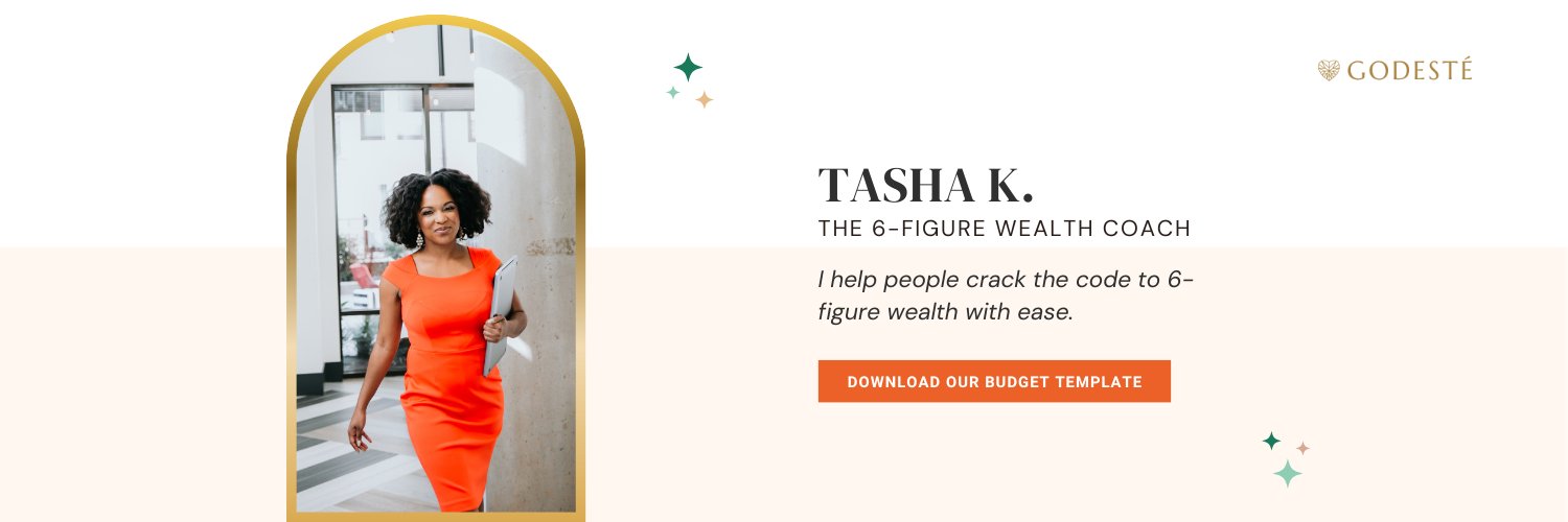 Tasha K. | Get Rich Black Woman (♥️+💸)'s banner