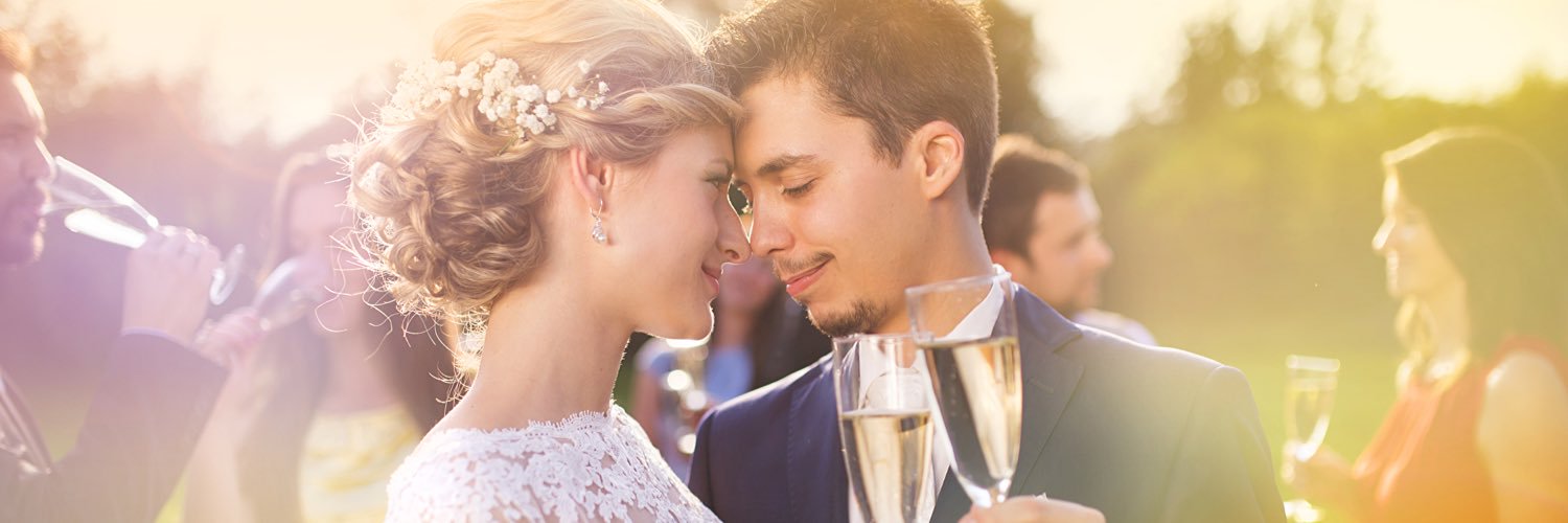 Sparkling Weddingday banner