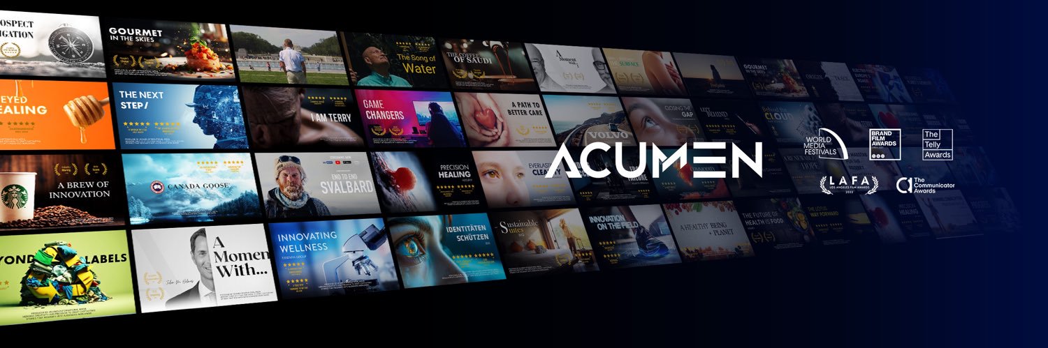 Acumen Media banner