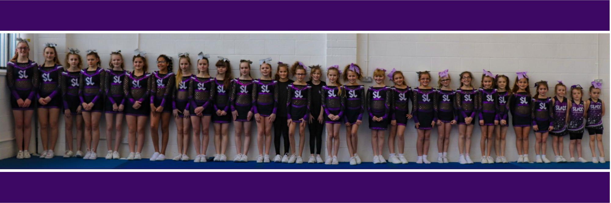 Swindon Lightning Cheerleading Club⚡️ banner
