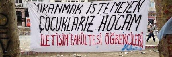 Can Öktemer's banner