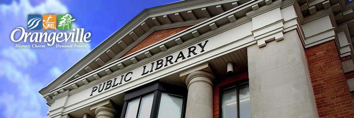 Orangeville Library banner