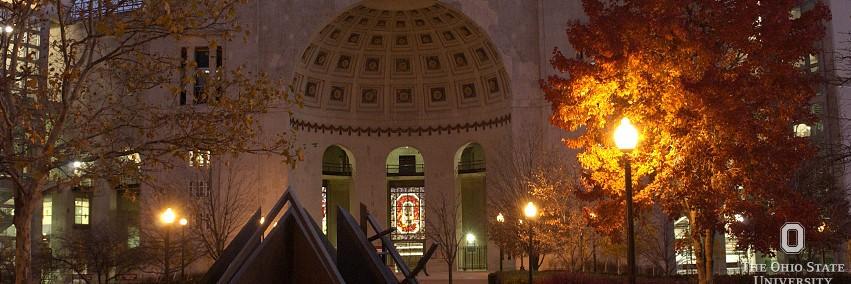 Ohio State Clock banner