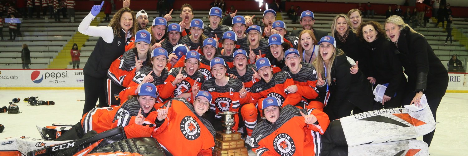 Princeton Women's Ice Hockey banner