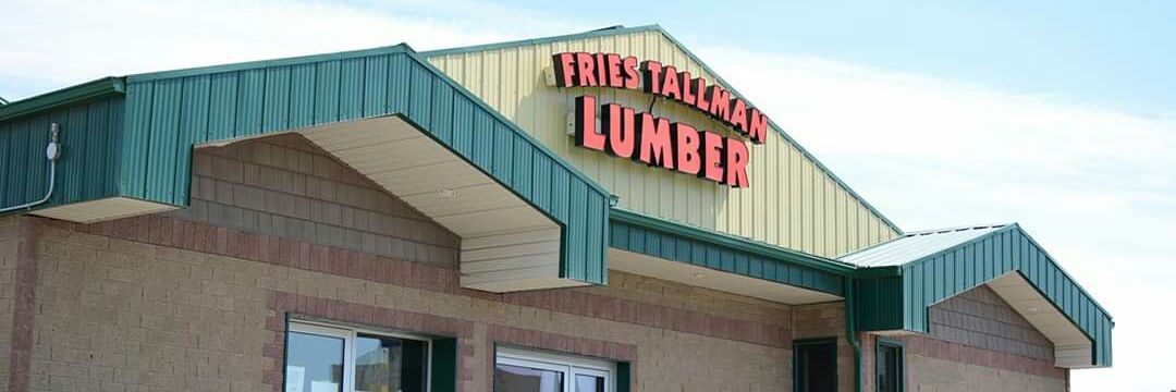 Fries Tallman Lumber banner