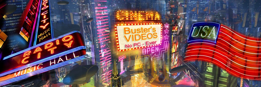 Buster's Videos banner