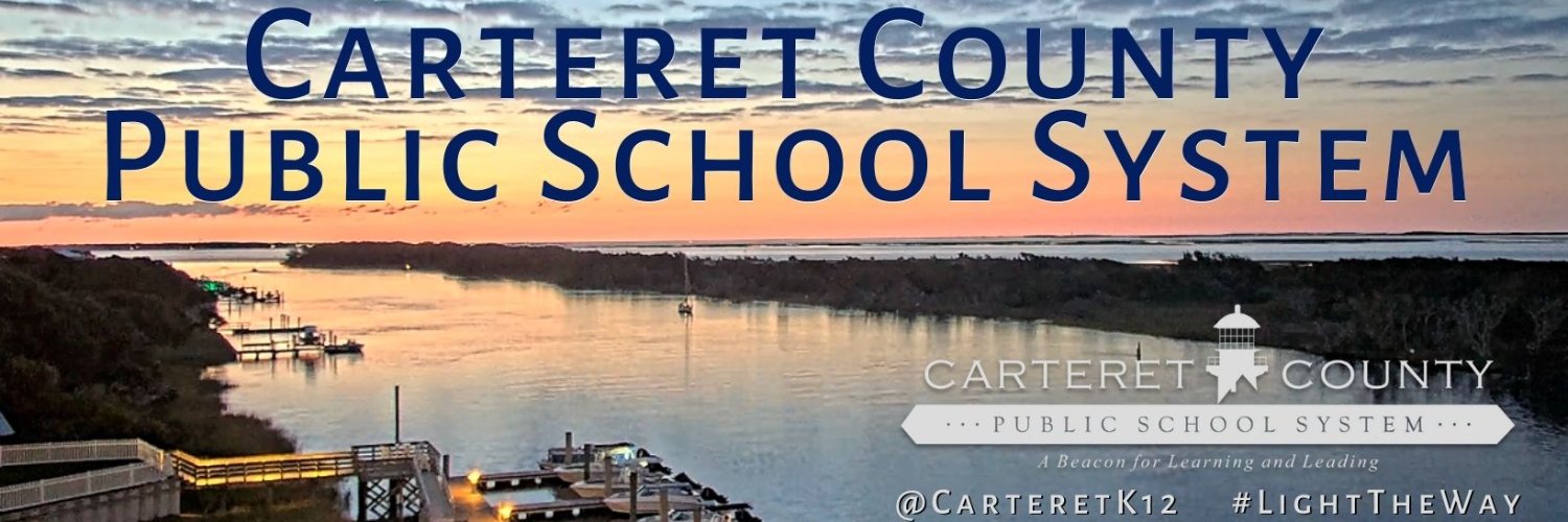 Carteret County Public School System banner