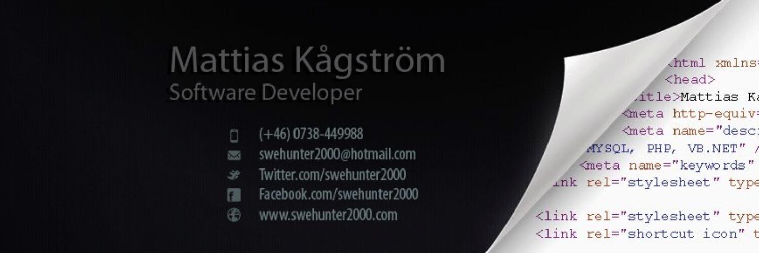 Mattias banner