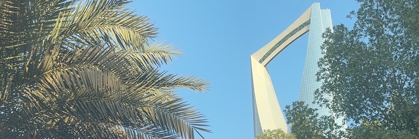 A •• banner
