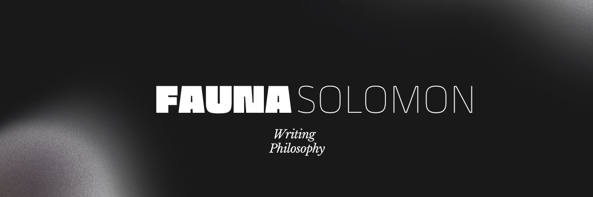 FaunaSolomon's profile banner image