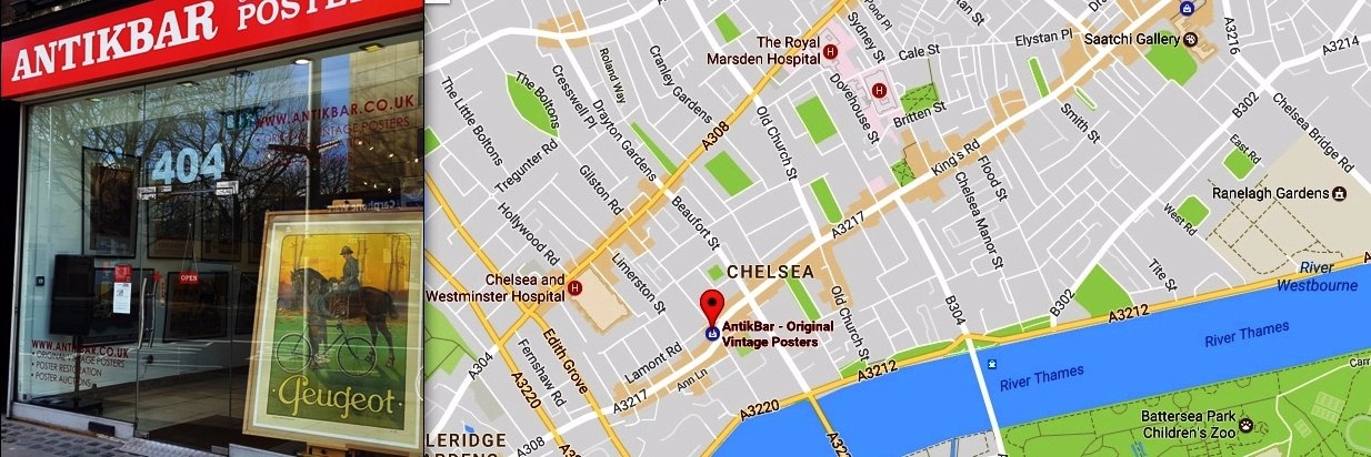 AntikBar - Original Vintage Posters banner