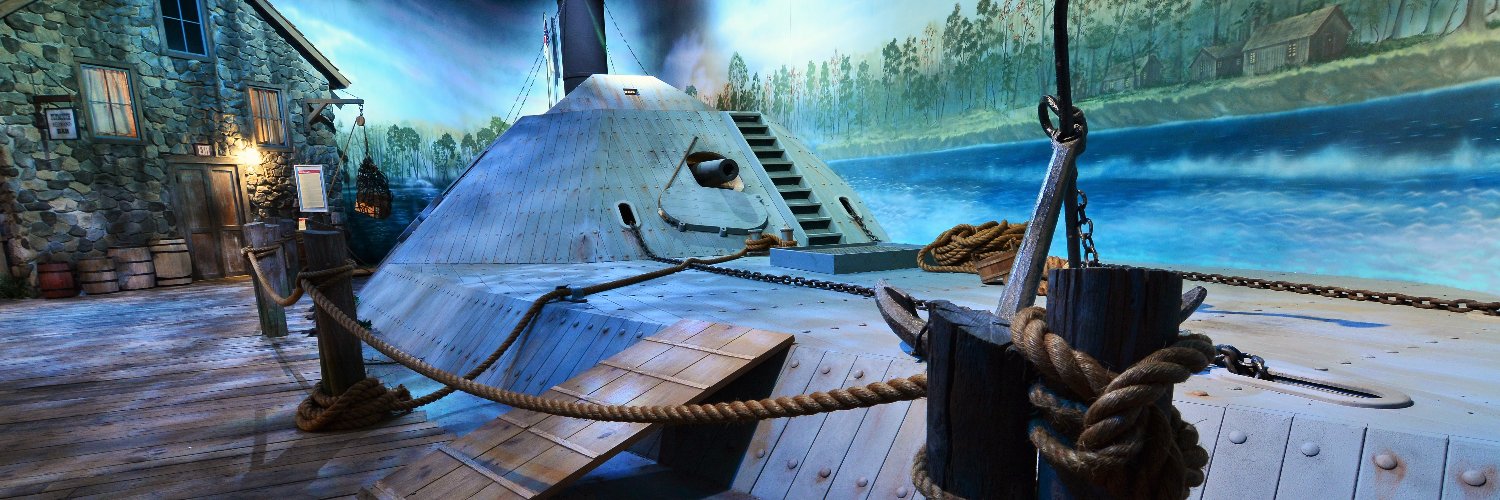 National Civil War Naval Museum banner