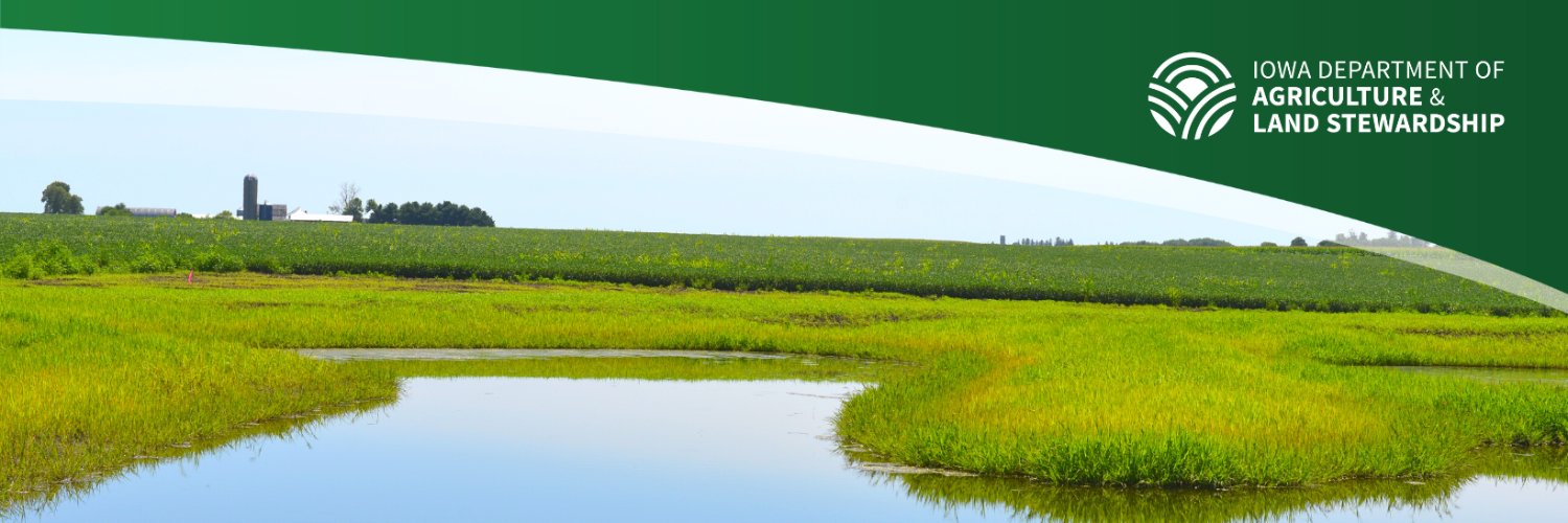 Iowa Dept of Agriculture & Land Stewardship banner