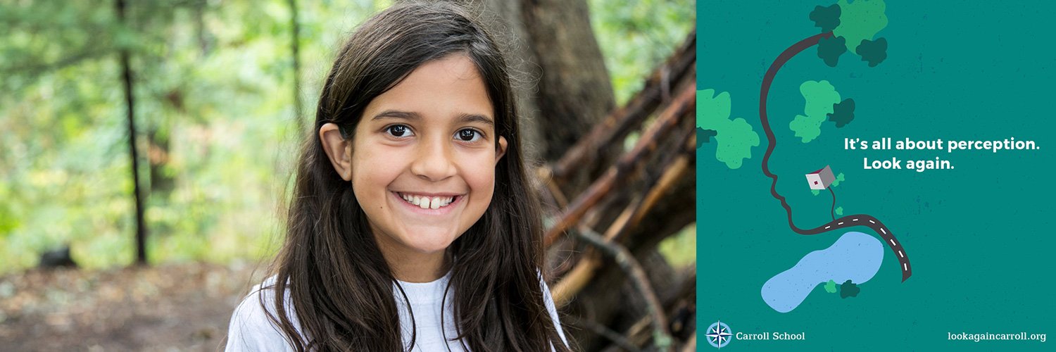 Carroll School banner