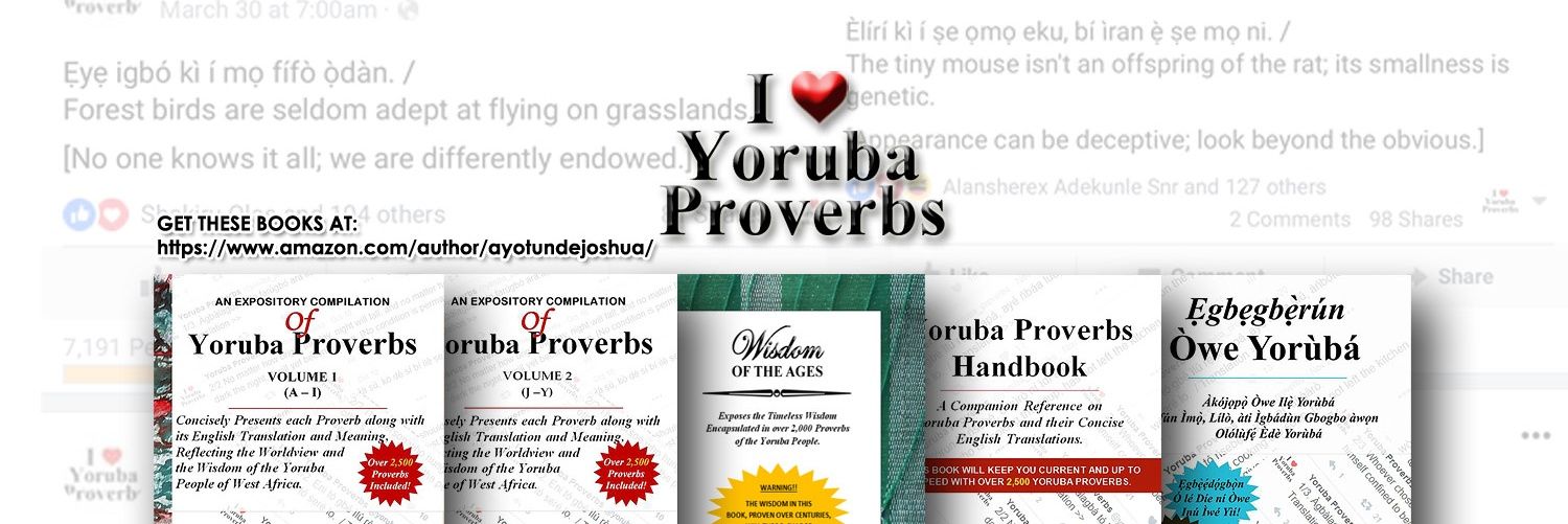 Yoruba Proverbs banner