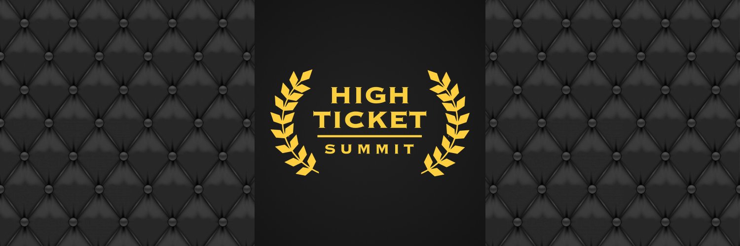 High Ticket Summit banner