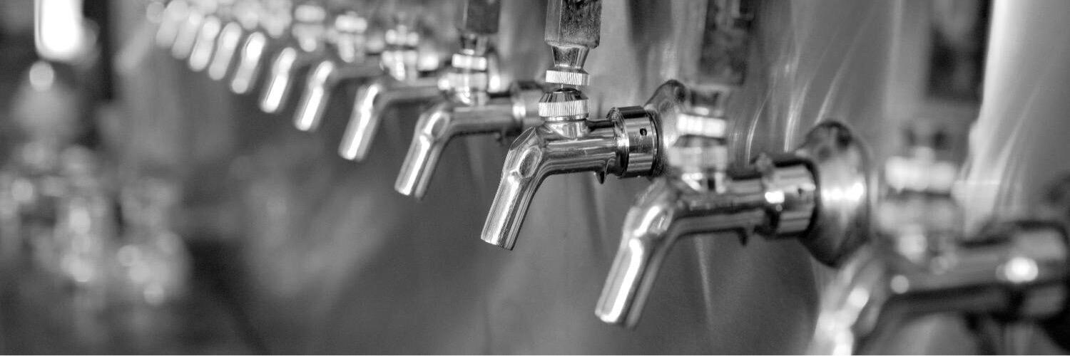 Lower left beer banner