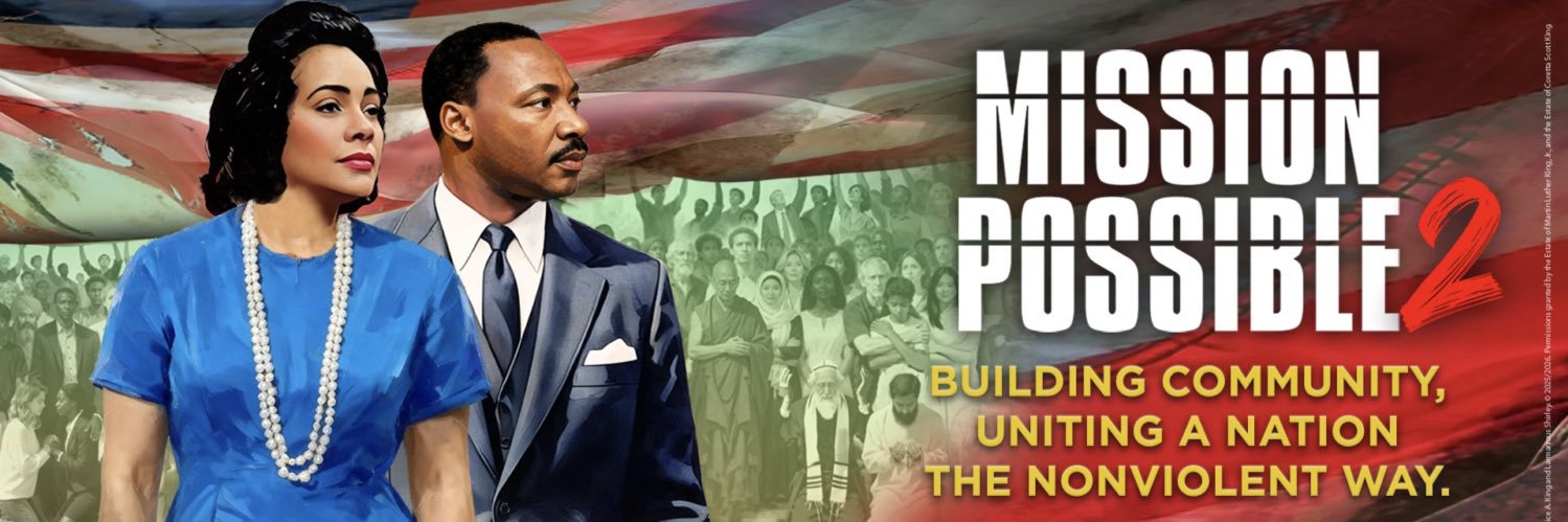 The Martin Luther King, Jr. Center banner