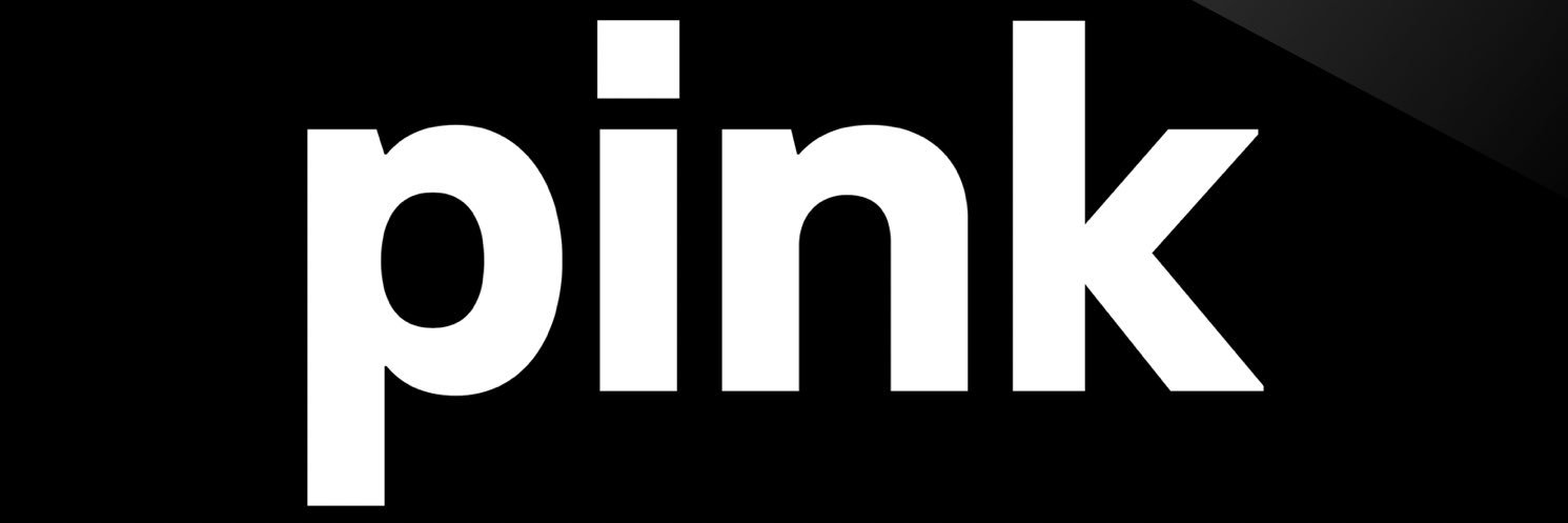 PINK banner