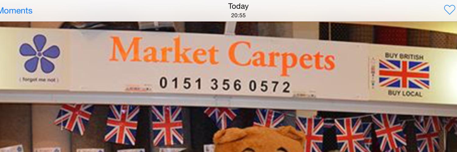 Market carpets banner