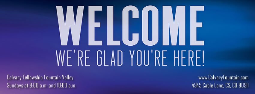 CalvaryFountain's profile banner image