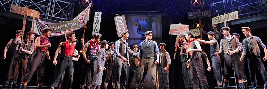 Newsies the Musical banner
