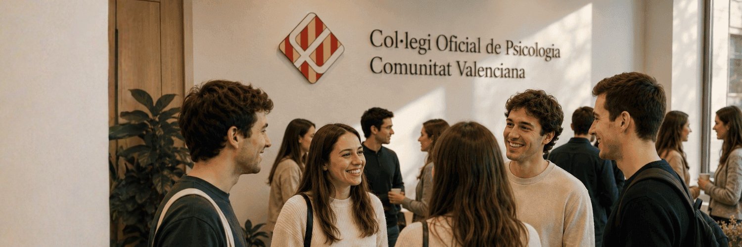 Col·legi Oficial Psicologia Comunitat Valenciana banner