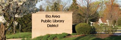 Ela Area Public Library banner