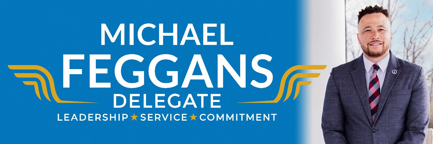 Delegate Michael Feggans banner