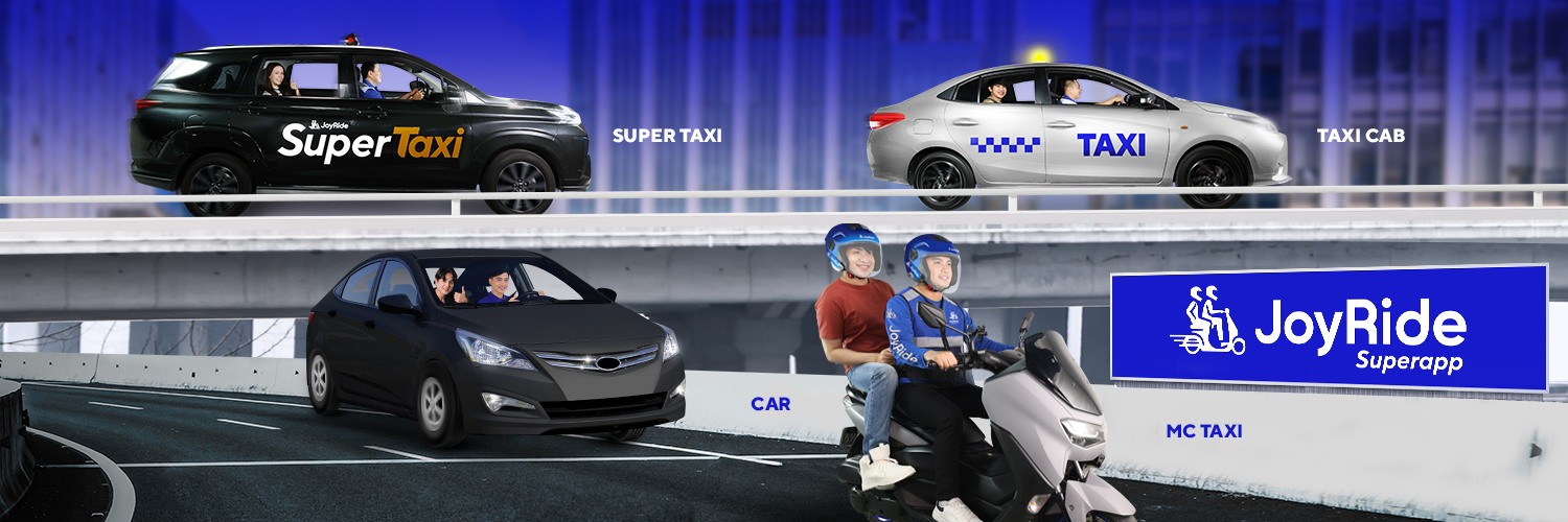 JoyRide Superapp banner