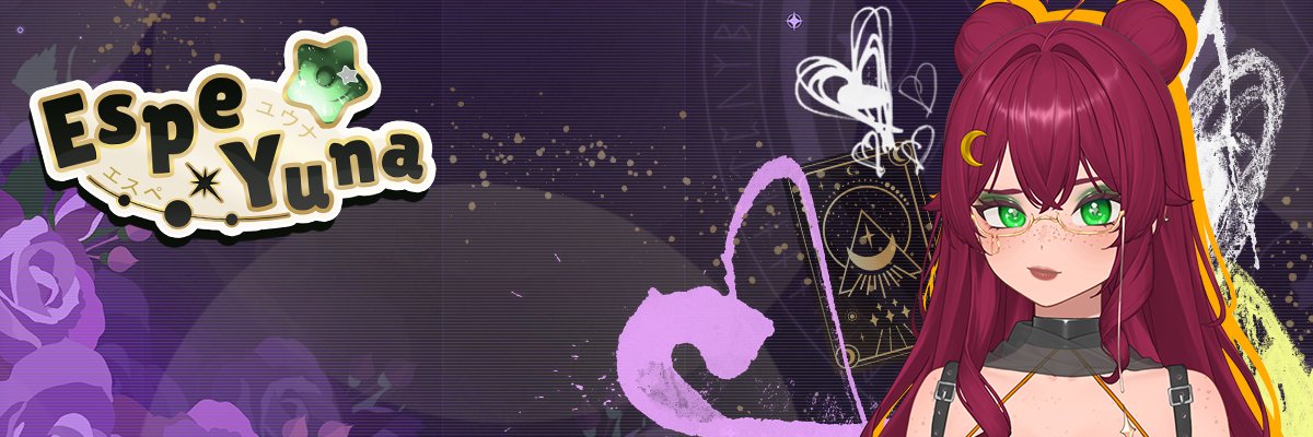 EspeYuna ✨ VTUBER 🌙 💜 banner