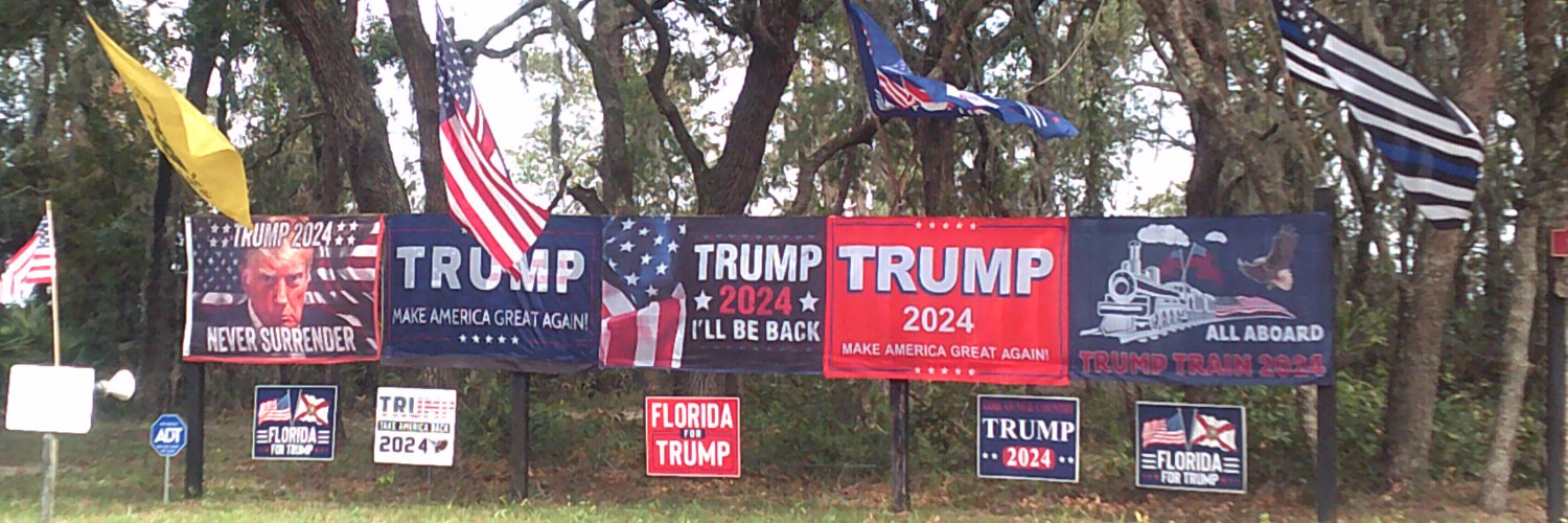 Kenny, USA Patriot banner