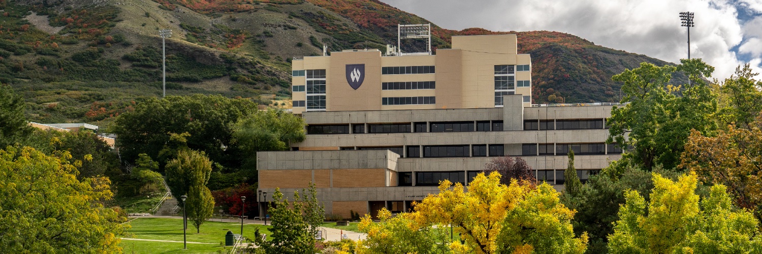 Weber State Admissions's banner