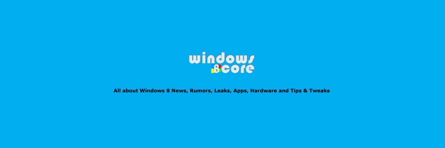 Windows8Core's profile banner image
