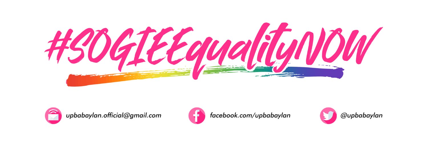 UP Babaylan 🏳️‍🌈🏳️‍⚧️ #SOGIEEqualityNow banner