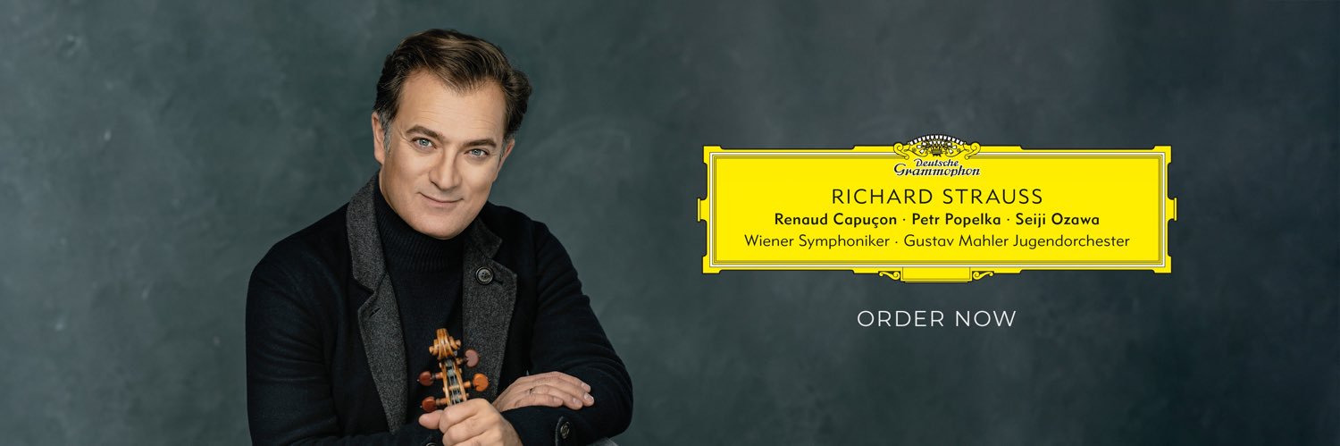 Renaud Capuçon's banner