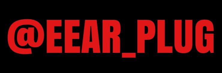 EEARPLUG banner